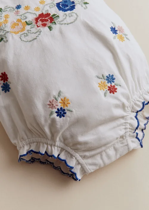 Barboteuse Philippine - Broderie Placée Spring — image 2