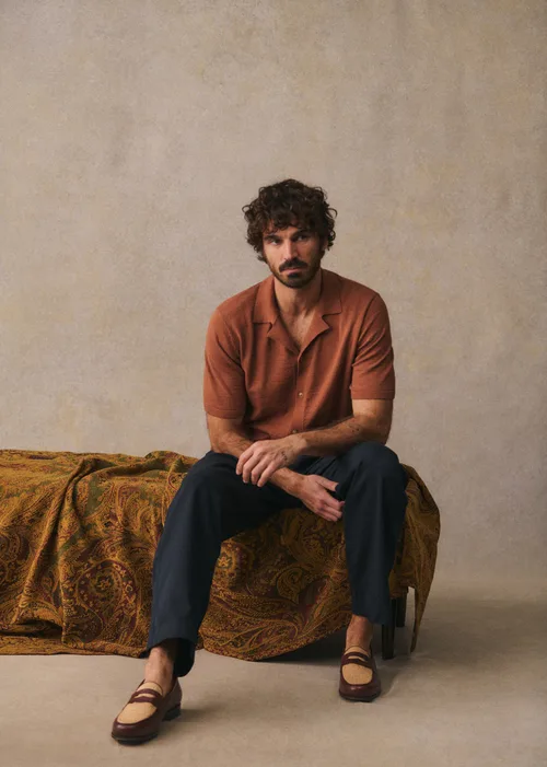 Chemise Maille Jonas - Camel — image 6