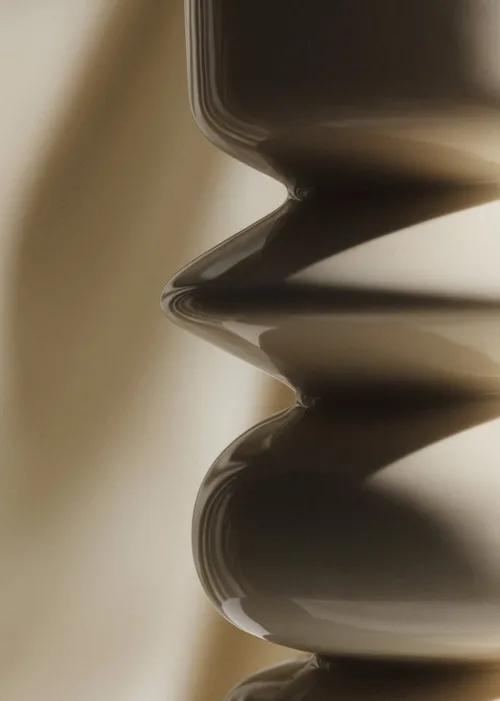 Vase Romie Objetti - Grand modèle - Ecru — image 4