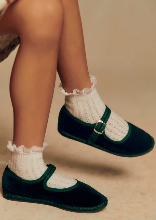 Chaussettes Elena - Blanc