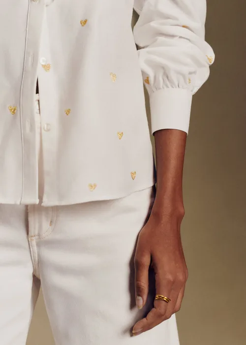 Coffret Chemise Chlo - Broderie Coeur Doré — image 4