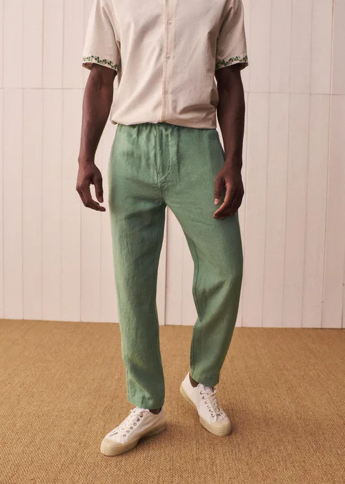 Pantalon Shane Lin - Vert Clair — image 6
