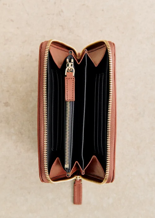 Portefeuille Victoria - Cuir Naturel Héritage — image 3