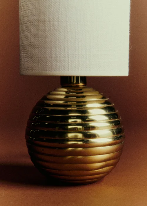 Lampe vintage doré petit modèle - Doré — image 4