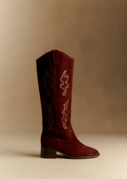 Bottes Jill - Acajou Bi-Matière — image 3