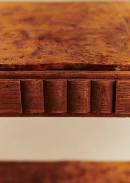 Table d'appoint en loupe d'orme - Loupe d'orme — image 5