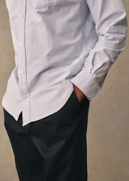 Chemise Charlie Oxford - Rayures Bleues — image 7