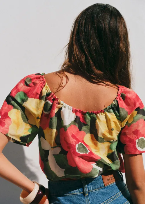 Blouse Vikaly - Imprimé Azalia — image 4