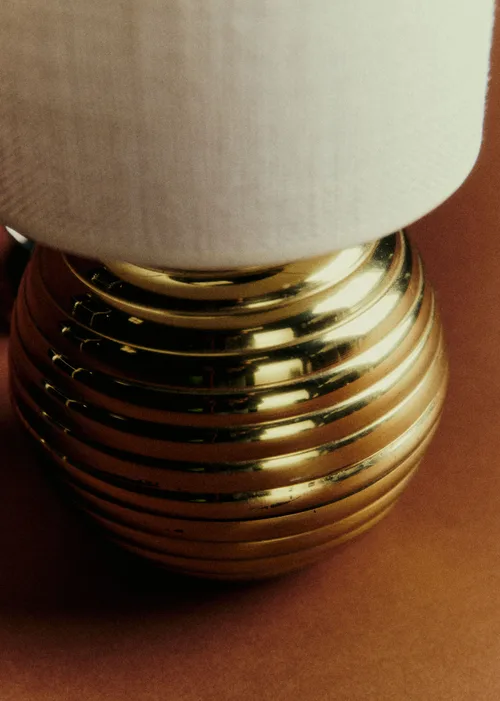 Lampe vintage doré petit modèle - Doré — image 3