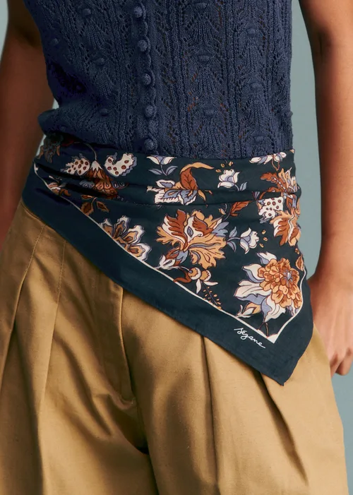 Foulard Gaston - Maxi Fleur Indienne — image 3