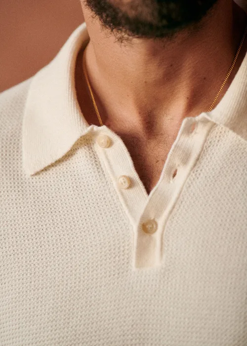Polo Maille Simeone - Blanc — image 4