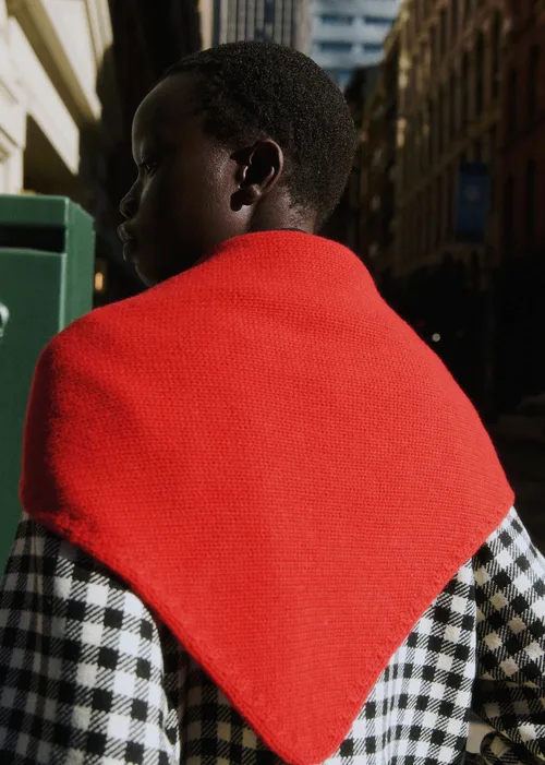 Echarpe Eli - Rouge — image 5
