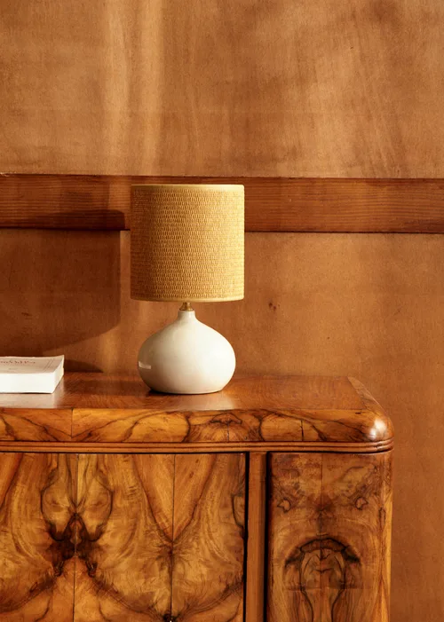 Lampe Banjo petit modèle - Écru - Dolce camel — image 2