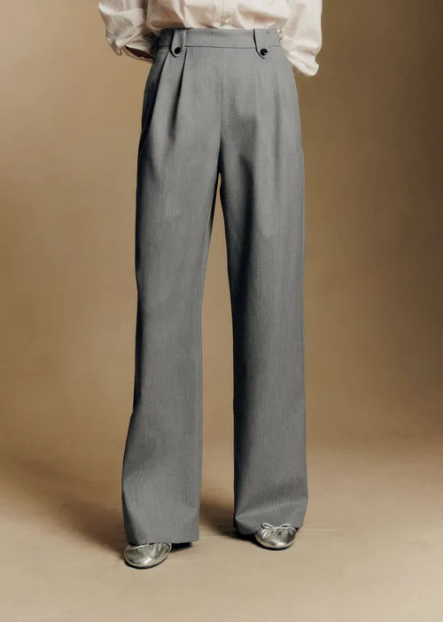 Pantalon Loulou - Gris Clair