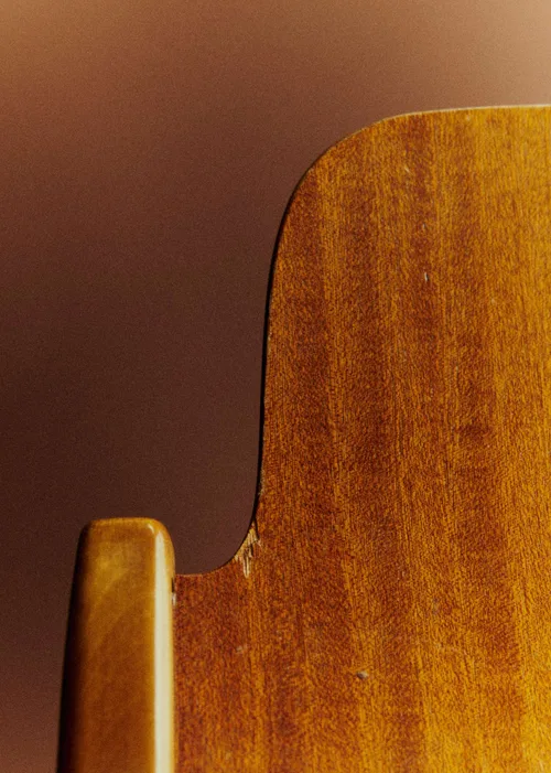 Chaise en bois vintage - Bois — image 3