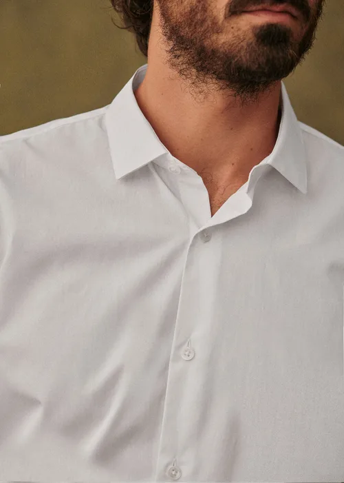 Chemise Allen Popeline - Blanc — image 4