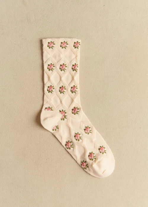 Chaussettes Julia - Écru — image 3