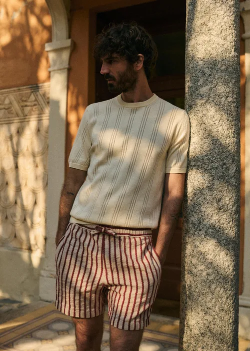T-Shirt Maille Pio - Écru