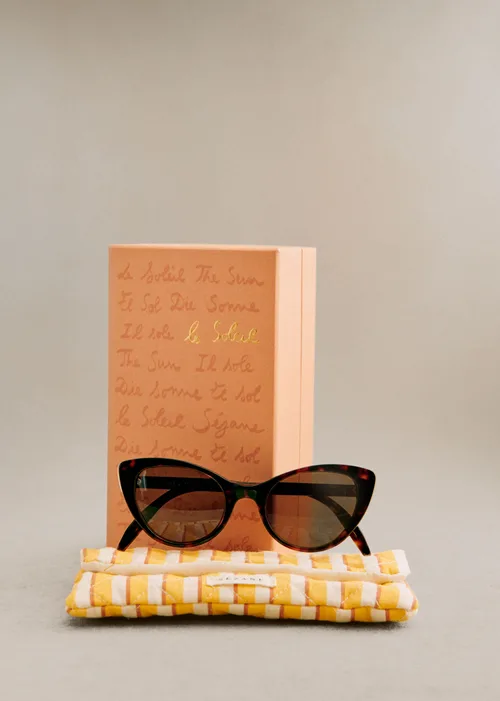 Lunettes de soleil Bianca - Ecaille Foncée — image 3