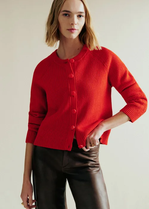 Gilet Isaure - Rouge - Création Solidaire — image 4