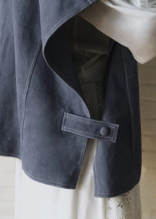 Veste Lecet - Sézane x SEA NY - Bleu Vintage Foncé — image 3