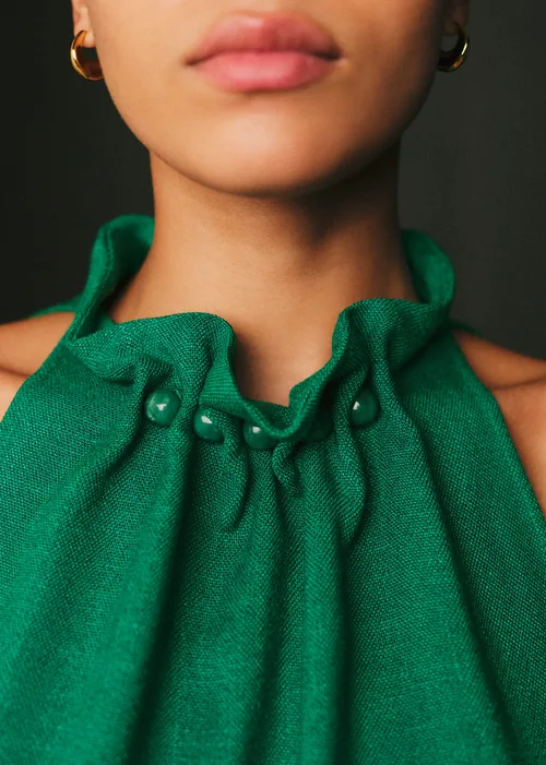 Blouse Isalia - Vert Emeraude — image 3