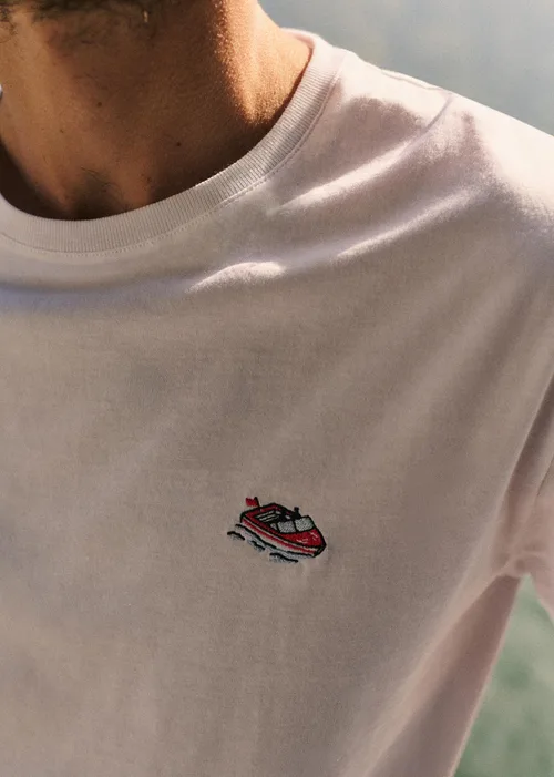 T-Shirt Bateau - Blanc — image 3