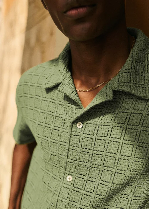 Chemise Holt - Crochet Vert Sauge — image 5