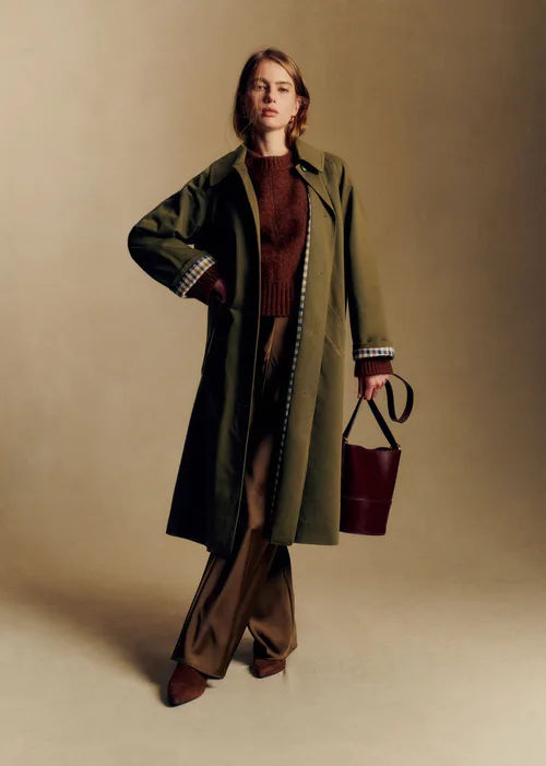 Manteau Clyde - Kaki Foncé — image 4