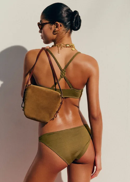 Brassière Coquillages - Olive — image 4