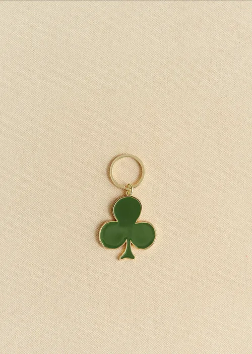 Porte-clé Trèfle - Vert — image 3