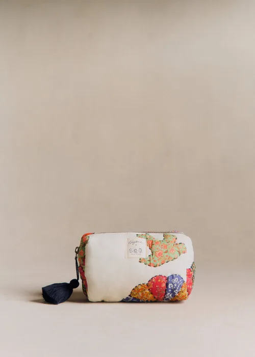 Trousse de beauté - Sézane x Sea NY - Patchwork Woodstock