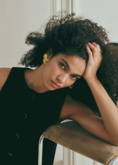 Robe Noémie - Velours Noir — image 3