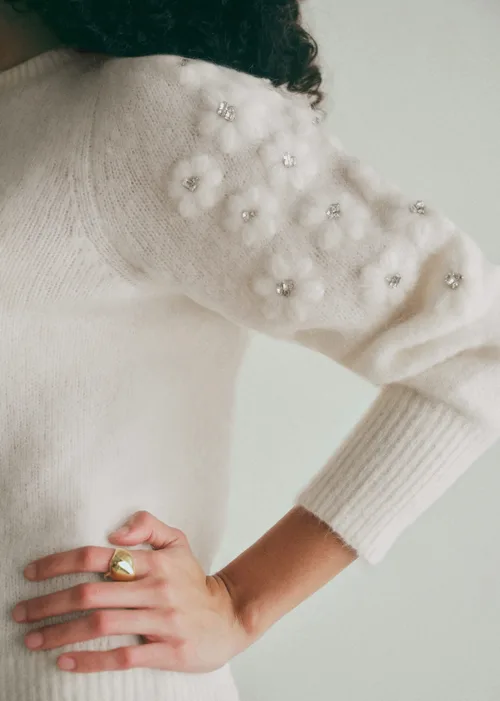 Pull Luke - Ecru Strass — image 3