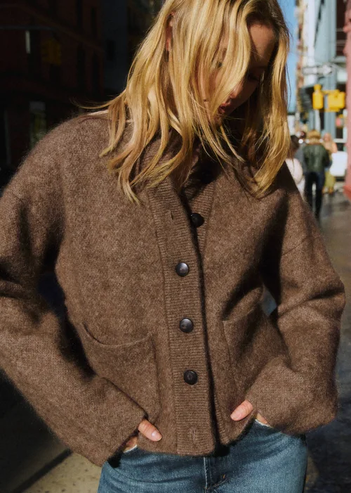 Veste Thais - Taupe Foncé
