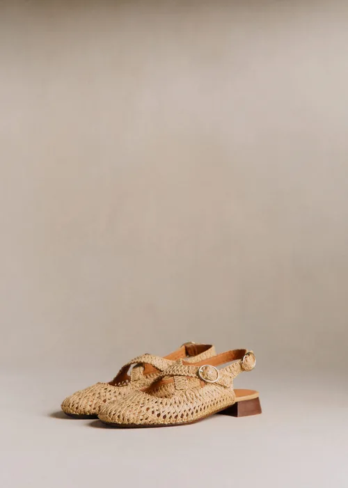Ballerines Low Nala - Naturel Textile Tressé — image 6