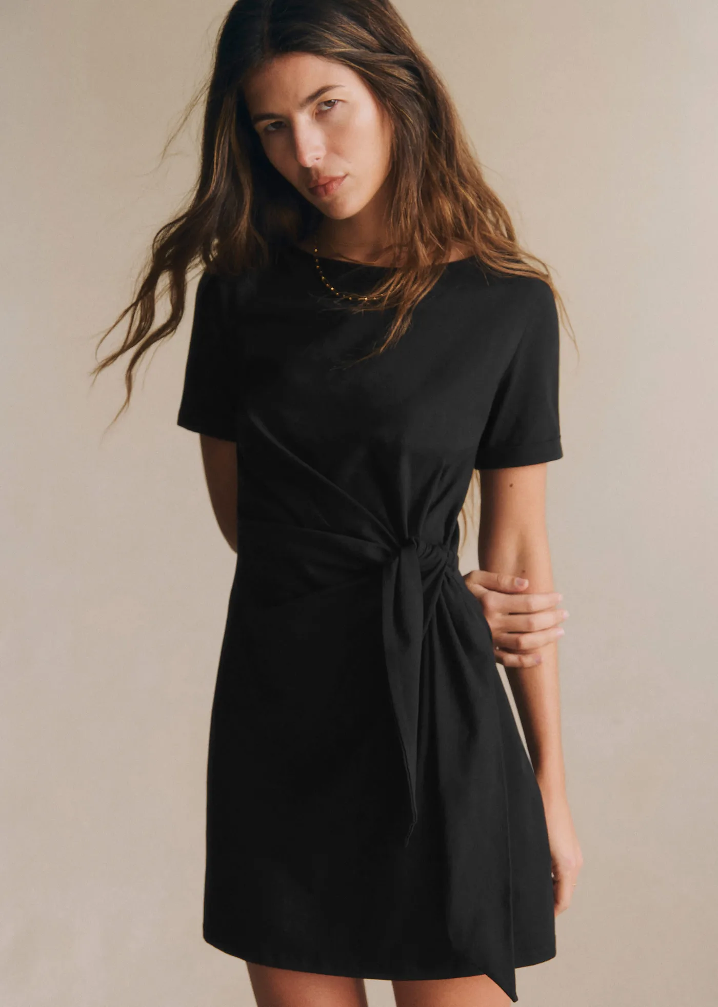 Robe Pippa courte - Noir