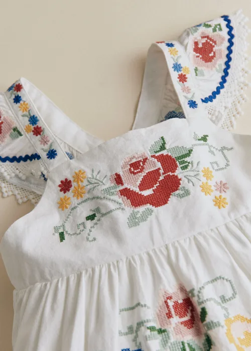 Robe Martha - Broderie Placée Spring — image 7