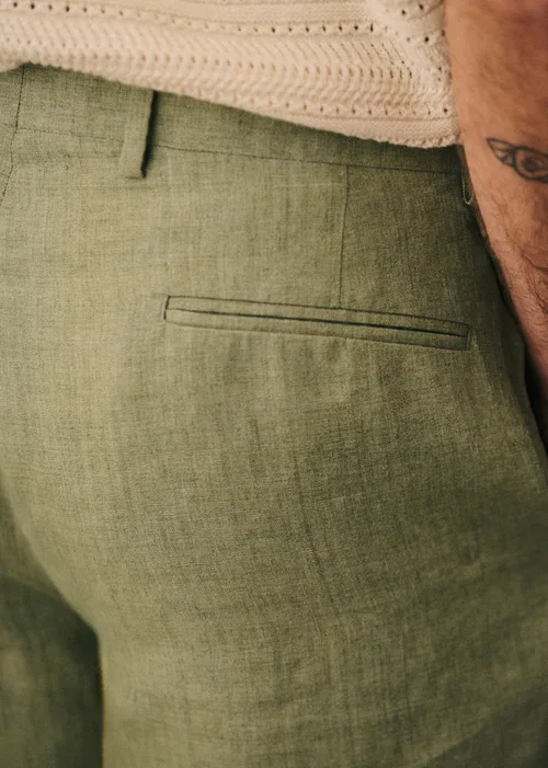 Pantalon Deon - Vert Chiné — image 4
