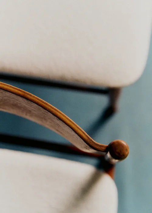 Paire de chaise par Waimea années 60 - Hêtre Massif — image 4