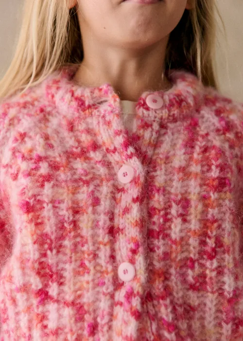 Gilet Emile - Multico Rose Orange — image 4