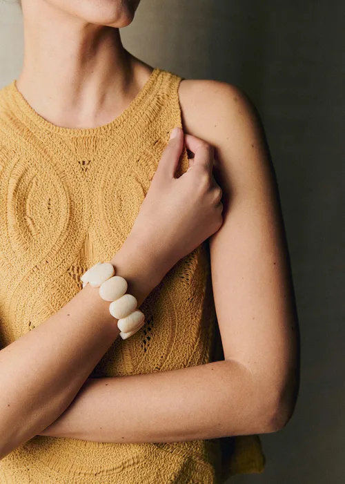 Bracelet Amandine - Ecru — image 5