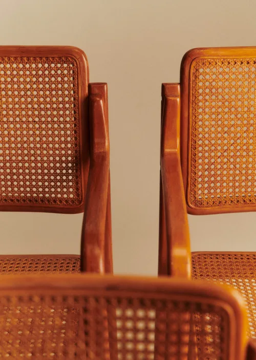 Lot de 4 chaises Thonet - Cannage — image 5