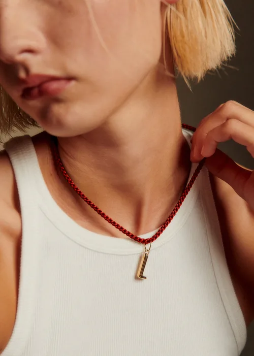 Collier Paul - Rouge / Doré