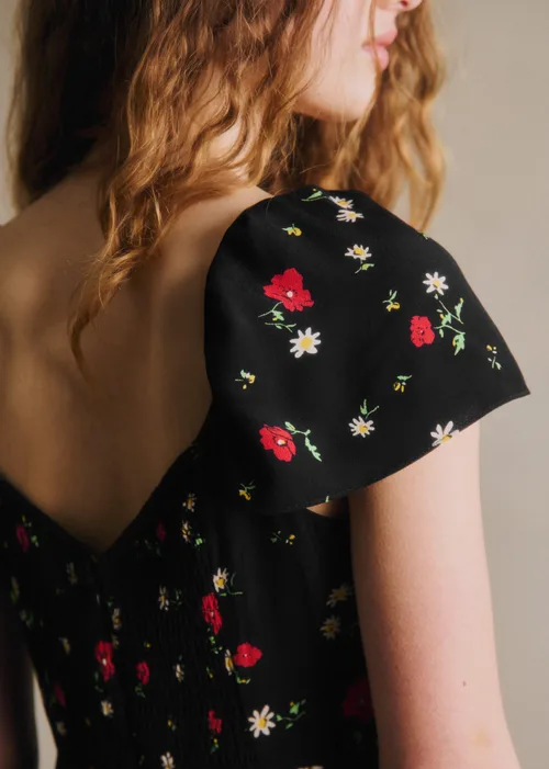 Robe Alessia - Imprimé Coquelicot — image 3