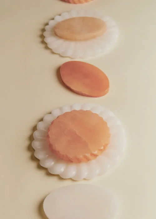 Vide-poche - Grand modèle - Albâtre blanc — image 2