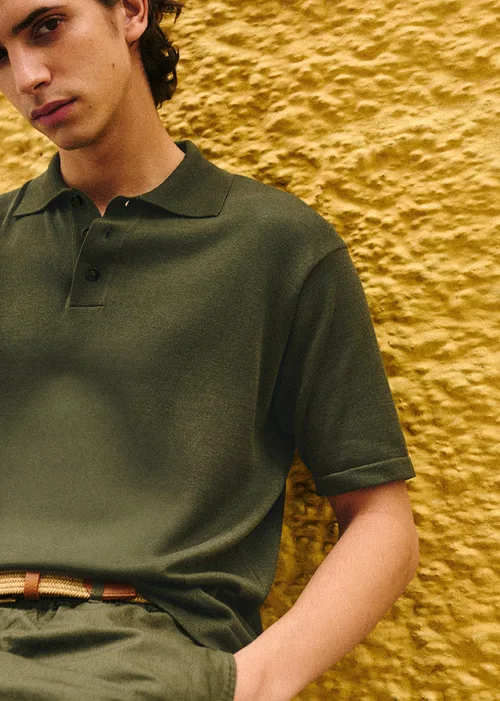 Polo Maille Andrea - Kaki — image 2