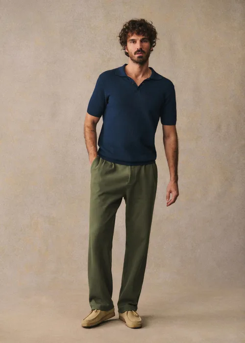 Pantalon Dusk Élastiqué - Vert — image 7