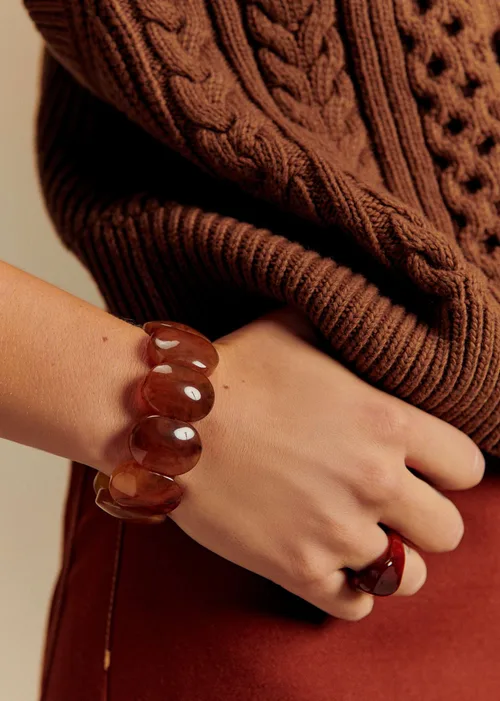 Bracelet Amandine - Miel — image 3