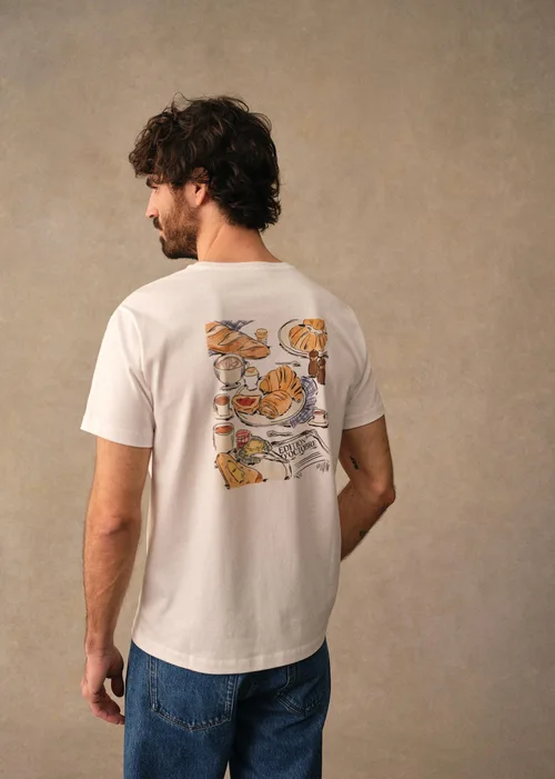 T-Shirt Le Bon Café Paris - Blanc — image 3